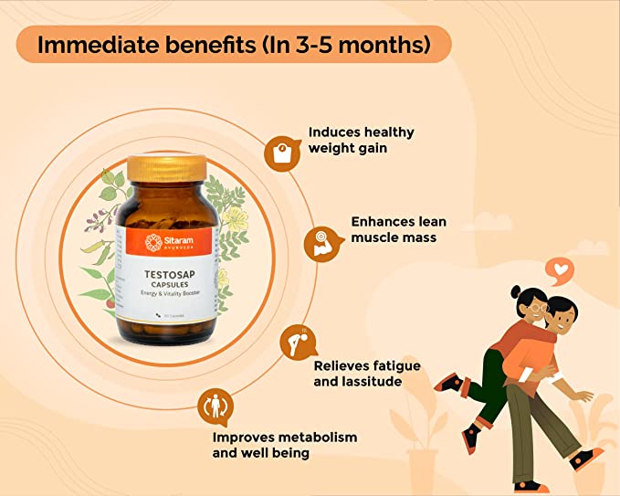 TESTOSAP | 60 CAPSULES