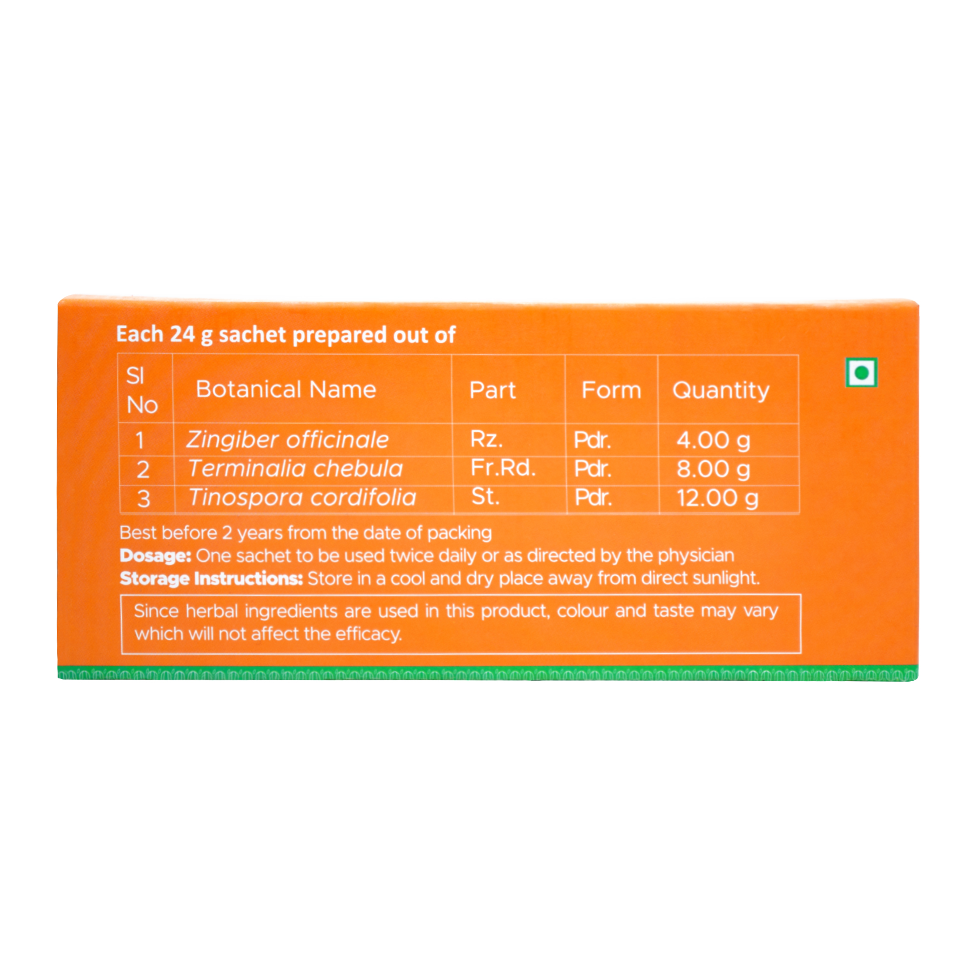 AMRUTHOTHARAM KASHAYAM SACHET 336GM