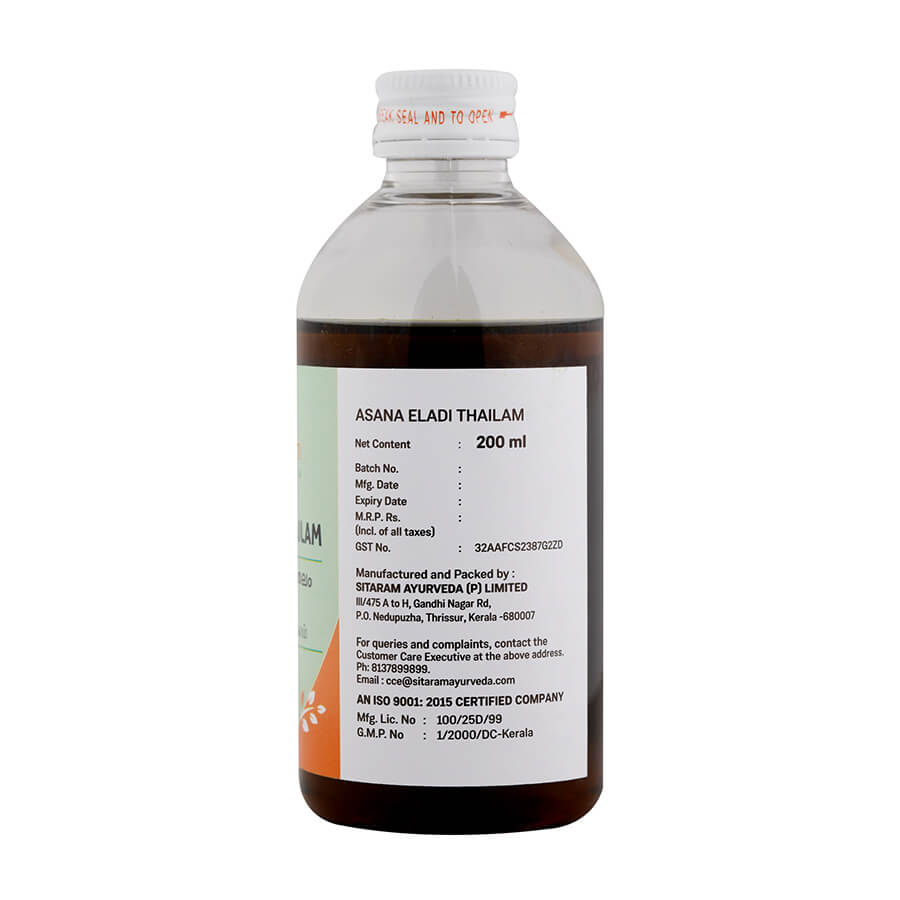 ASANA ELADI THAILAM 200 ML