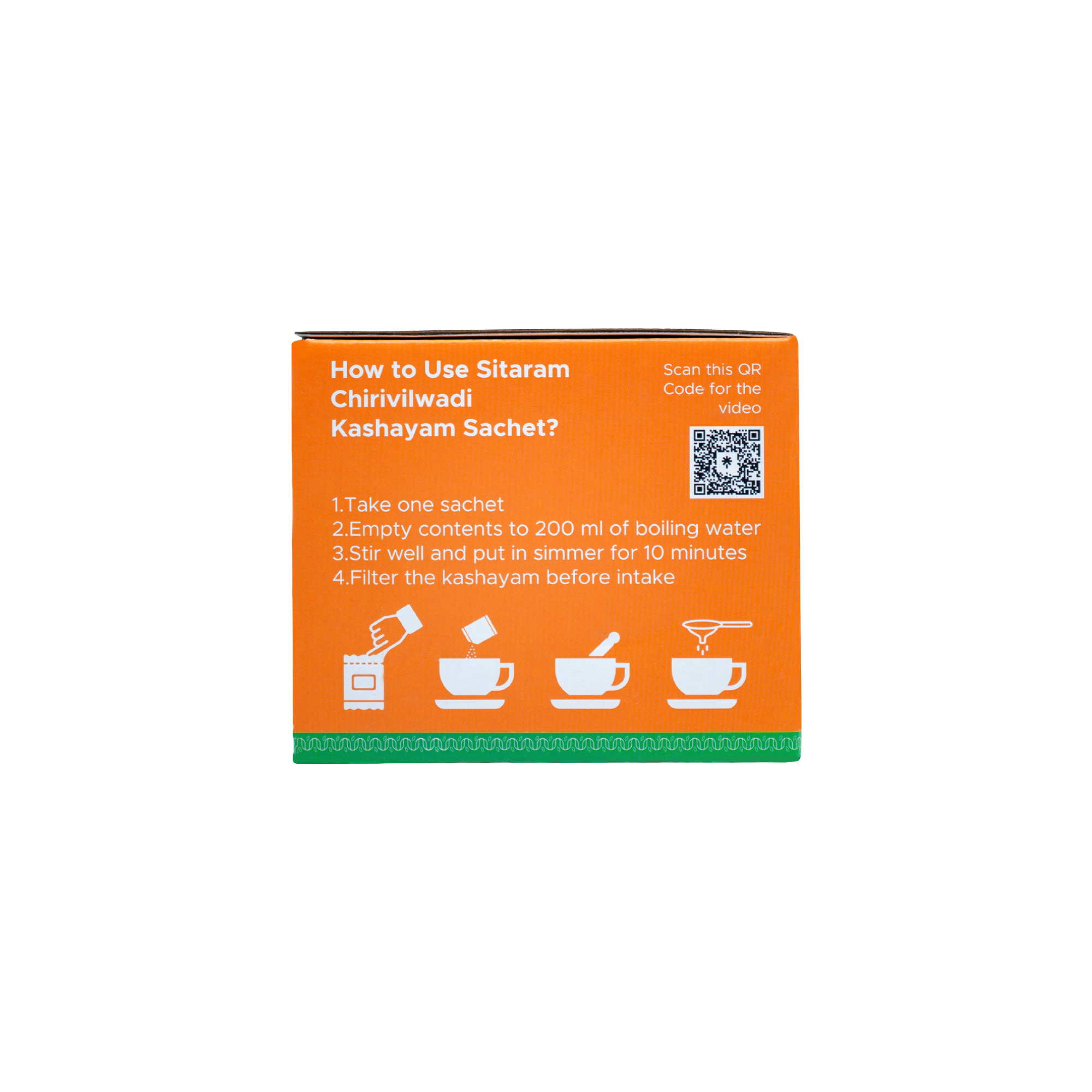 CHIRUVILWADI KASHAYA SACHET 336GM