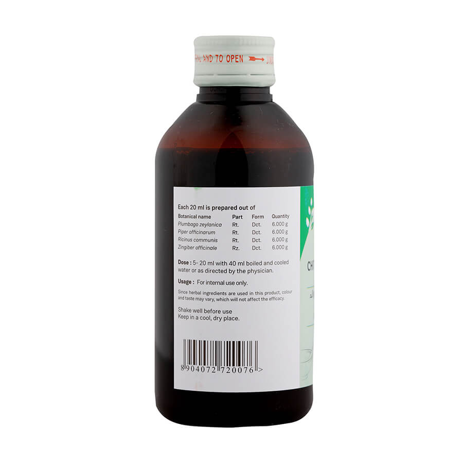 CHITHRAKAGRANTHIKADI KASHAYAM 200 ML
