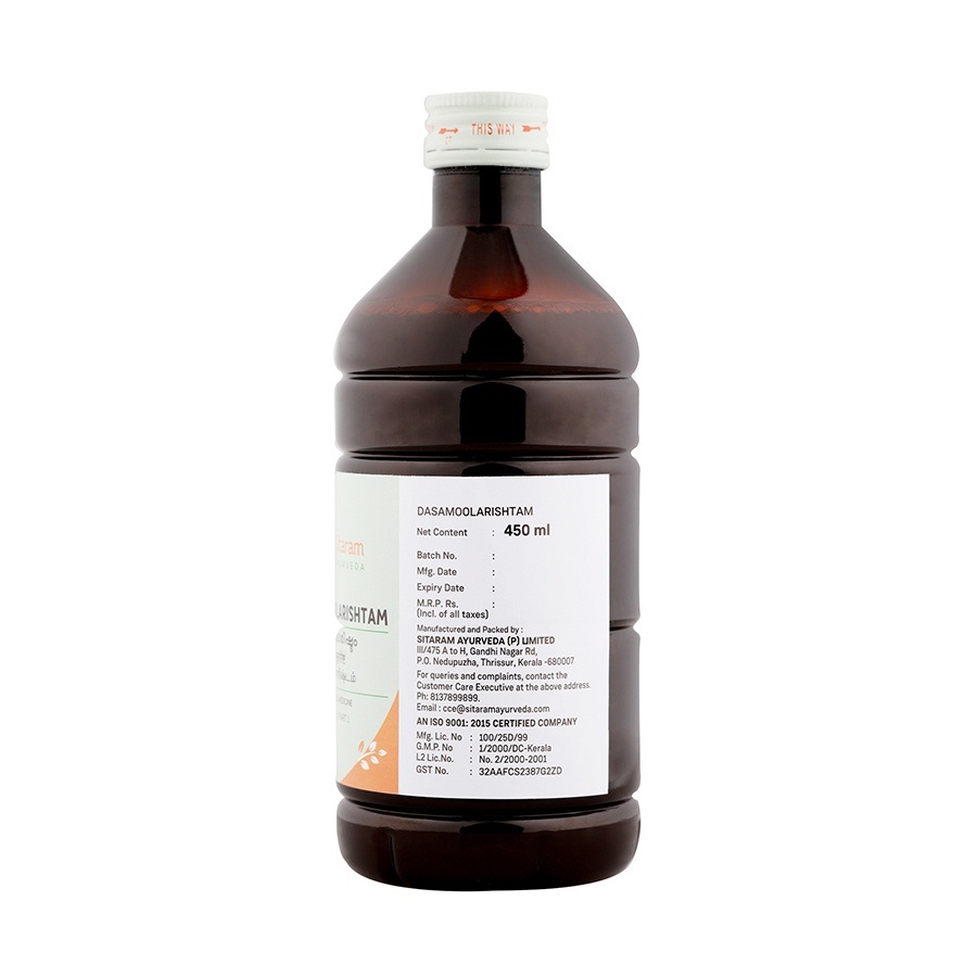 DASAMOOLARISHTAM 450 ML