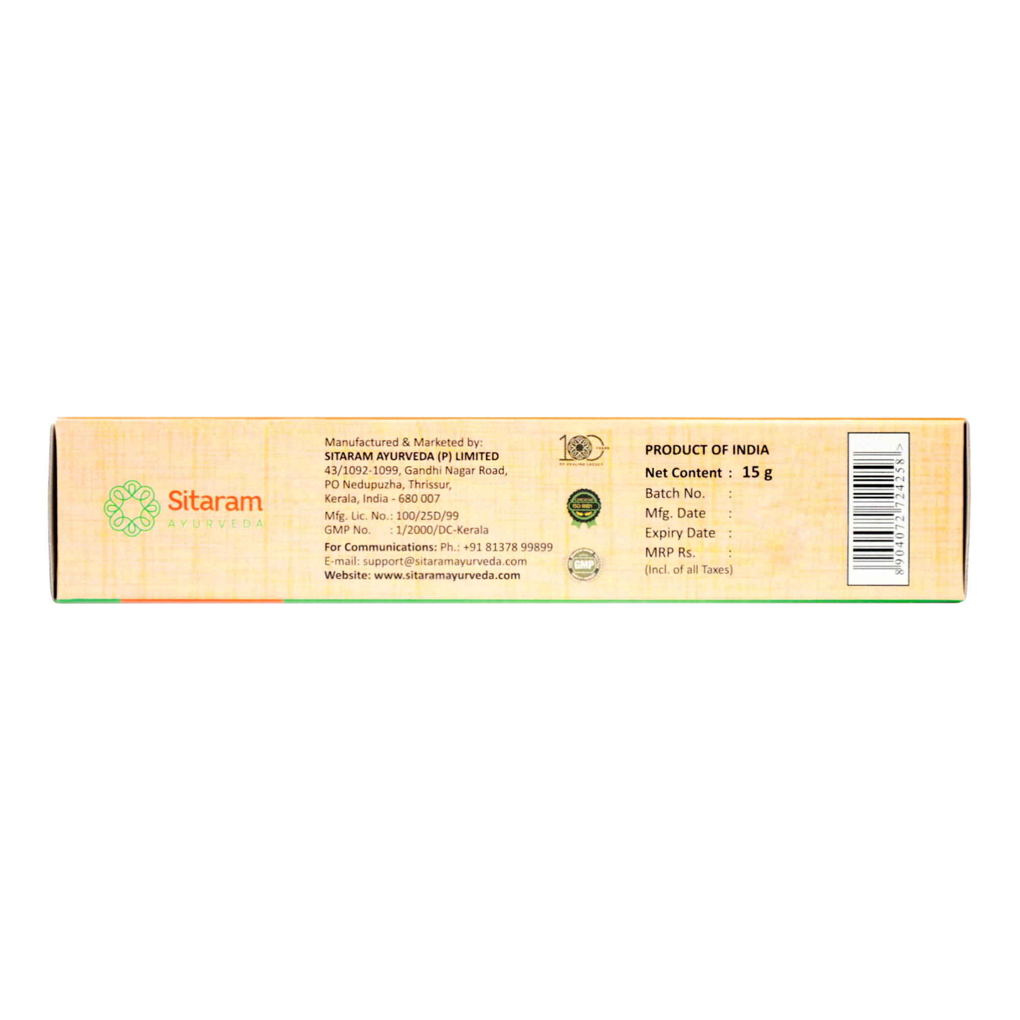 DERMOSAP OINTMENT 15 GM