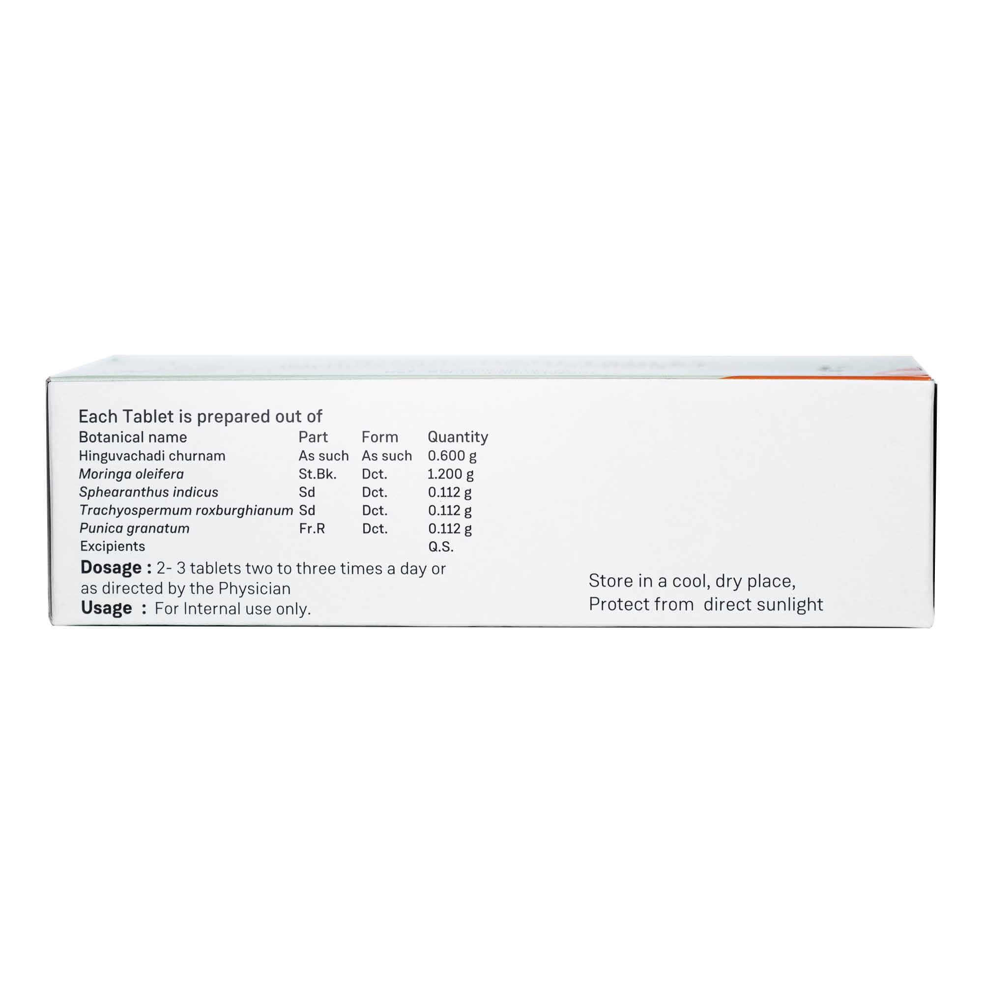 HINGUVACHADI TABLET 100 NOS