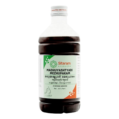 MADHUYASHTYADI MEZHUPAKAM 450 ML
