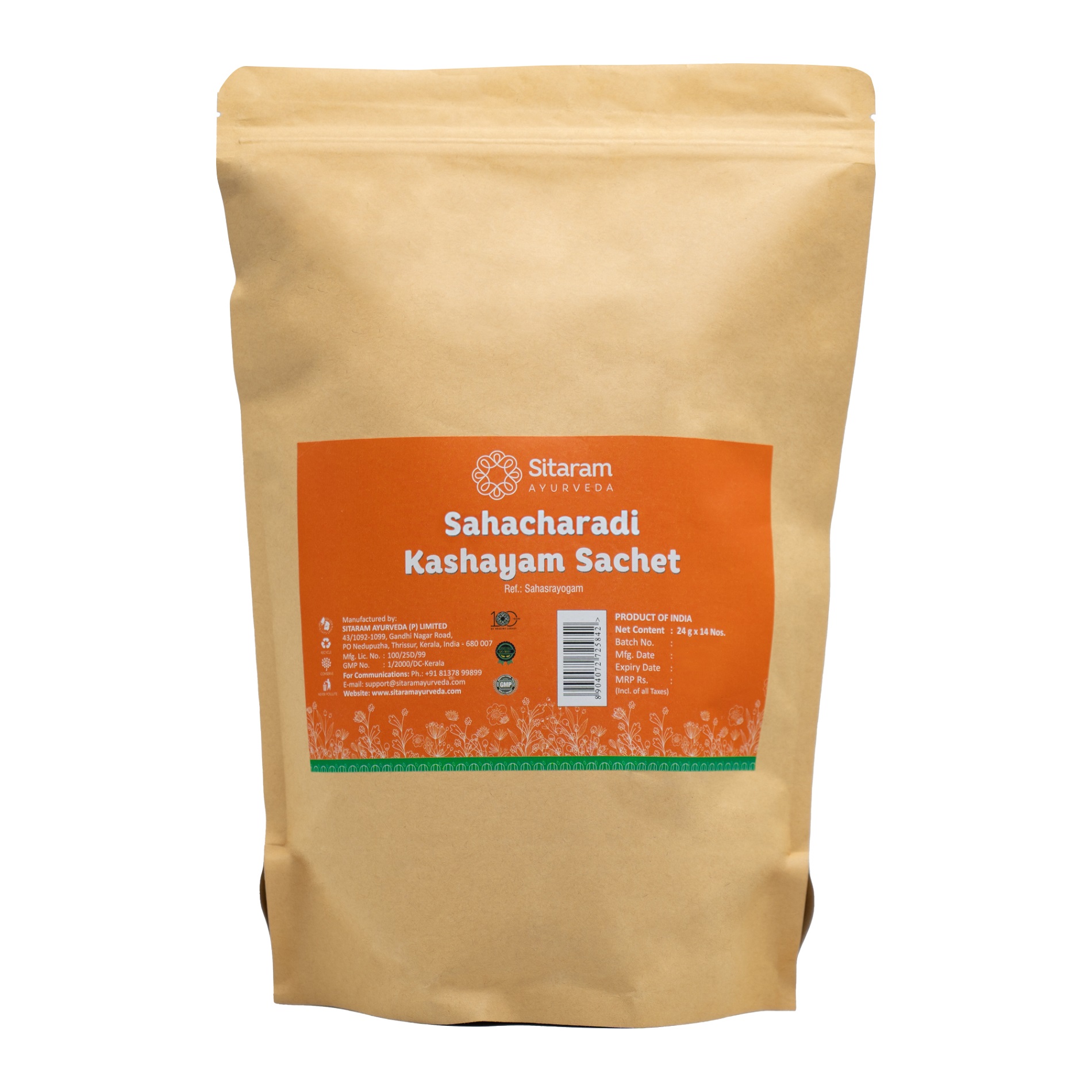 SAHACHARADI KASHAYA SACHET 336GM
